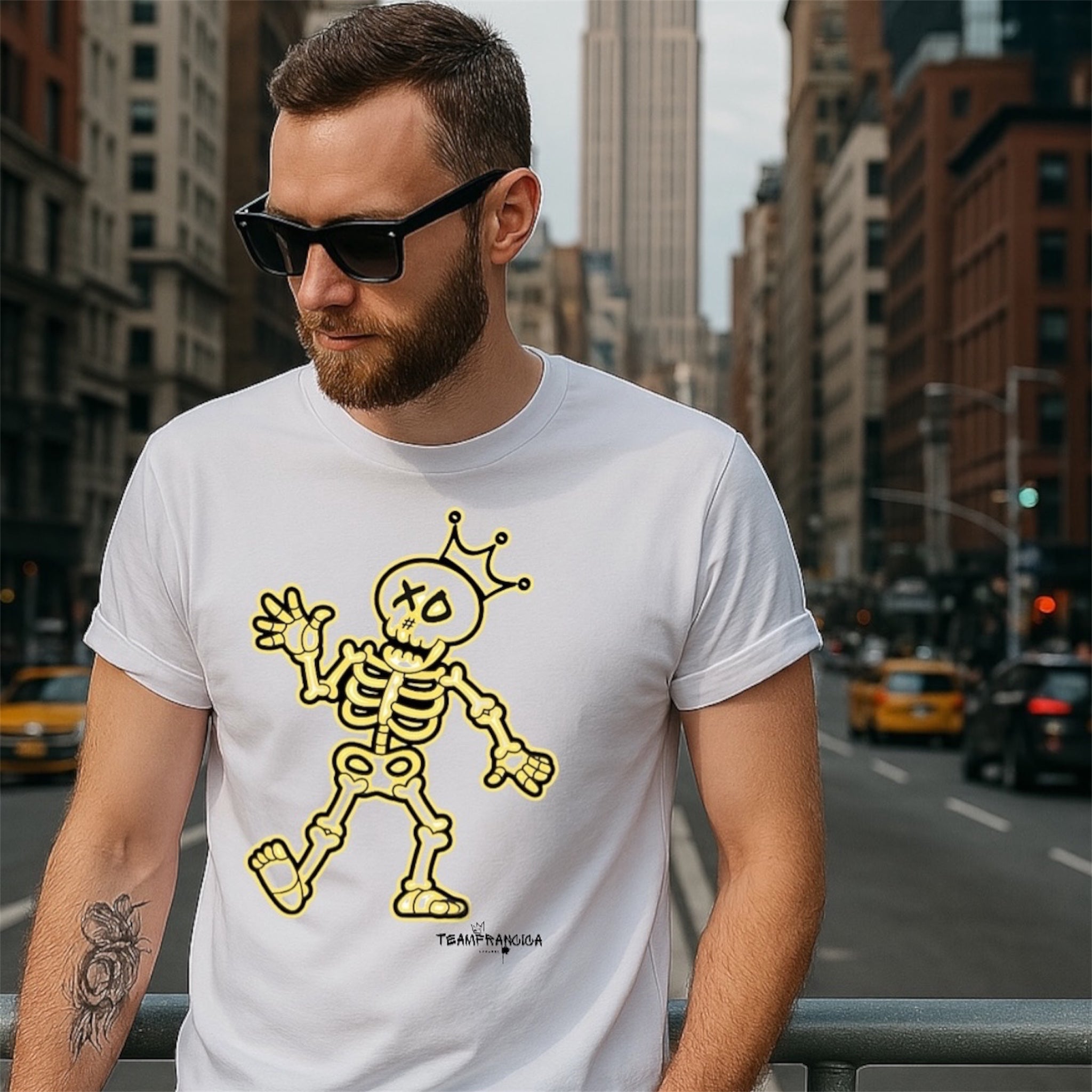 King Skeleton Tee